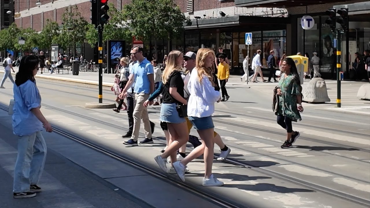 A Perfect Day in Stockholm 🇸🇪 | 25°C Walking Tour through the City Center