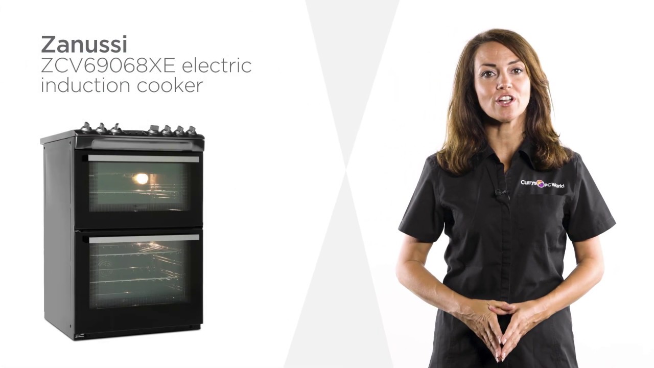 Zanussi ZCV69068XE 60 cm Electric Ceramic Cooker - Steel | Product Overview | Currys PC World