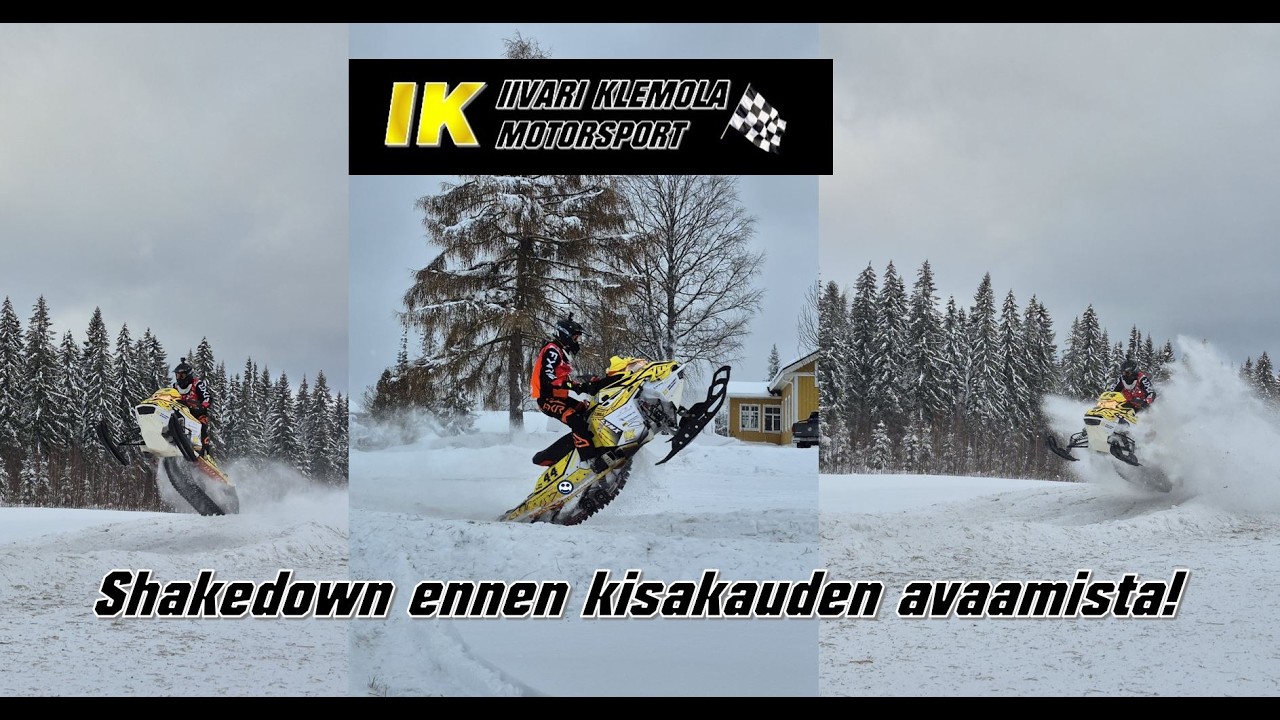 Viimeinen shakedown ennen kisakautta! Metristä pattia nilkkalumilla!