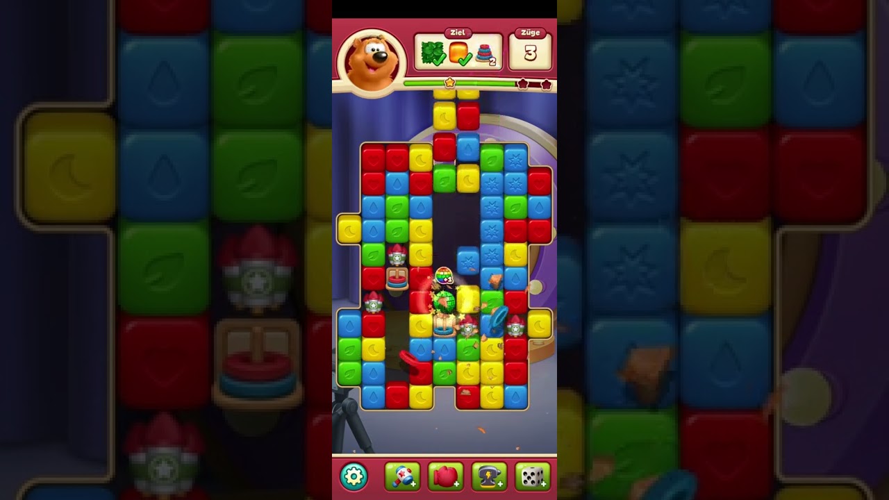 Toon blast Level 5991 no booster 2 stars