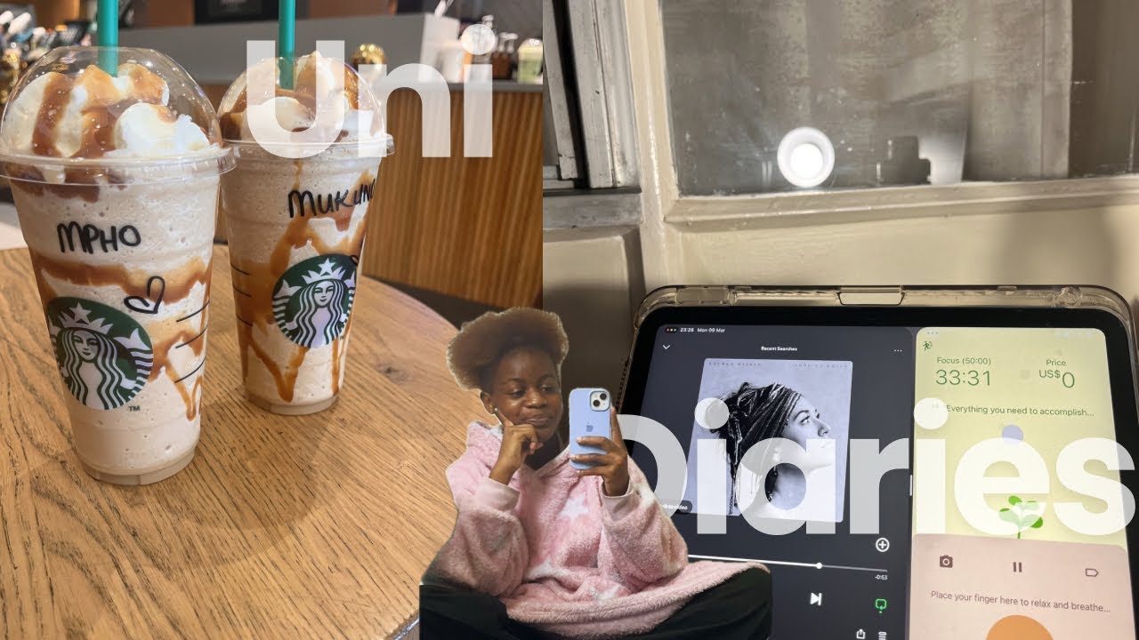 UNI DIARIES🫧Ep|11: Shopping, mirror unboxing, yoga mat unboxing,studying 
