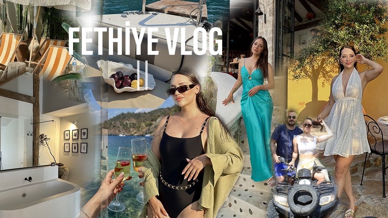 FETHİYE VLOG II | BU TATİLDE ÇOK EĞLENDİK!🌊To Be Social House Hotel, Tatil Kombinlerİm,Sea MeBeach