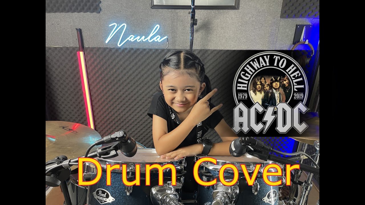 Highway to hell drum cover