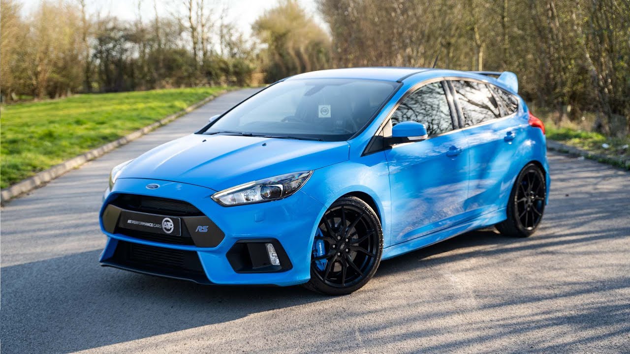 2017 FORD FOCUS RS | LITCHFIELD KW SUSPENSION | SHELL SEATS | LUX PACK | MK3 NITROUS BLUE