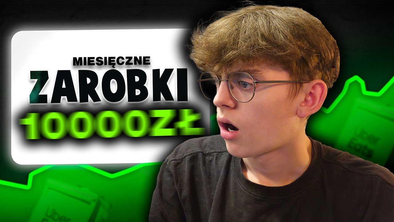 ILE ZARABIAM JAKO DOSTAWCA JEDZENIA MAJĄC 17 LAT ? 💰1900zł w 5 dni?💰