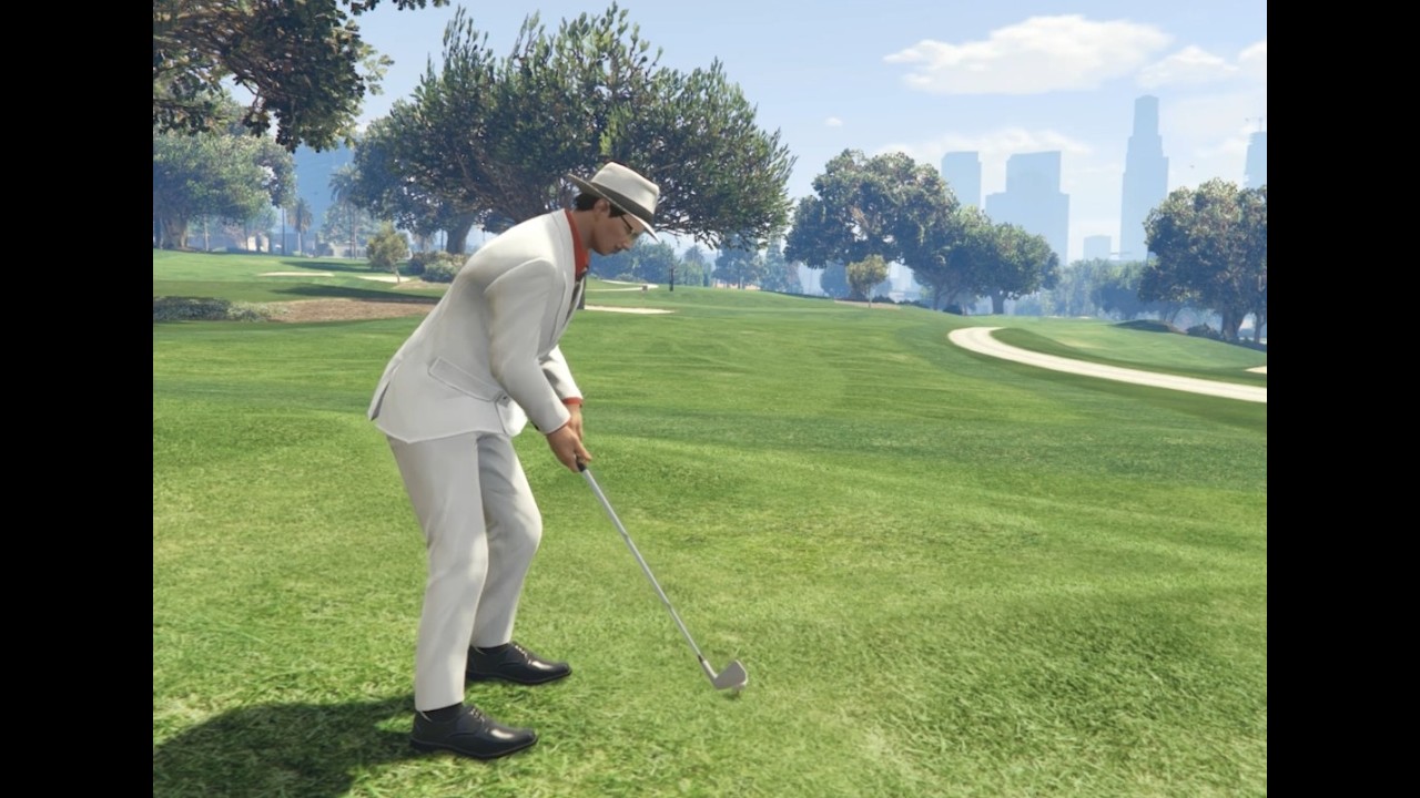 Golf Day in Los Santos