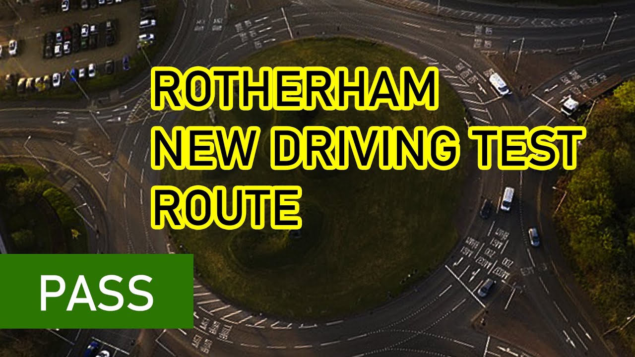 Rotherham driving test route - 2025 (New) @DVSA - Rotherham Driving Test Centre