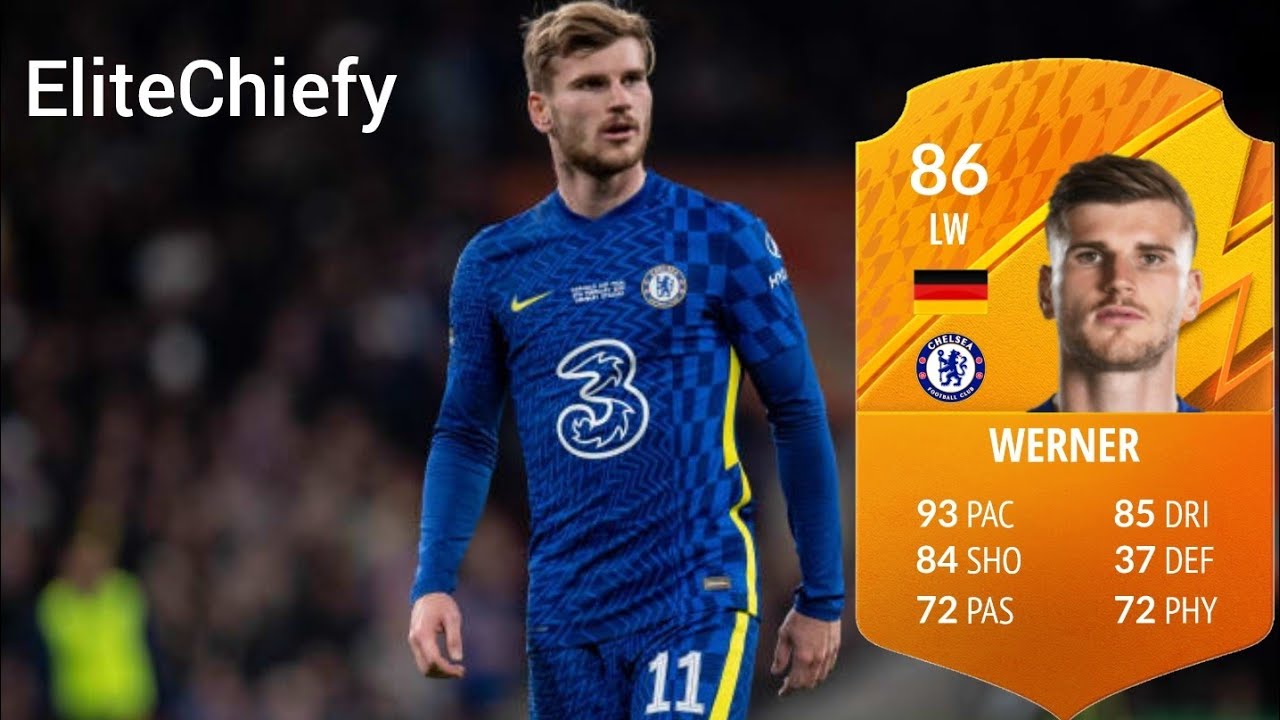 86 LW TIMO WERNER MOTM AMAZING CARD PLAYER REVIEW!!