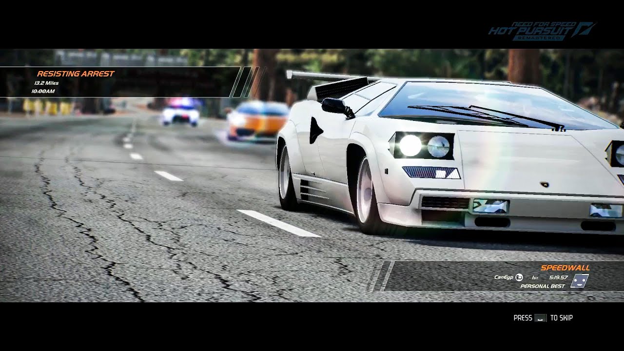 NFS Hot Pursuit Remastered - Fastest Lamborghini Race Cars & Escape Traffic Police