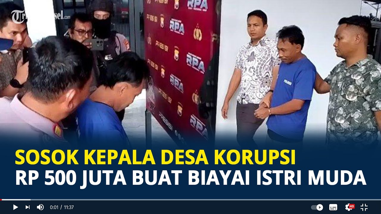 Sosok Firmansyah, Kepala Desa Korupsi Rp 500 Juta Buat Biayai Istri Muda, Berujung Cerai