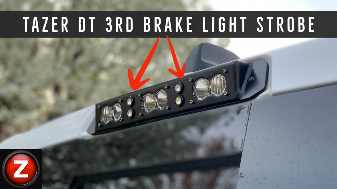 Tazer DT 3rd Brake Light Pulse - Ram Rebel (making my 3rd brake light go blinky blinky!)
