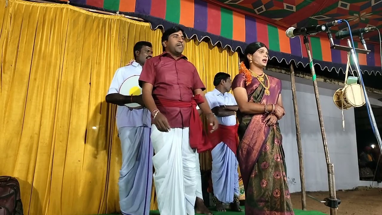 శ్రీ పెద్దమ్మ ఒగ్గు కథ గున్నాల  శంకర్ గౌడ్, అరుణ్ గౌడ్ ఒగ్గు కథ కళాబృందం అంబర్పేట్ గ్రామం.