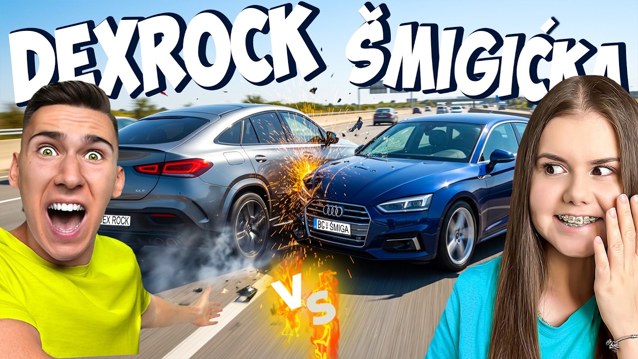 ŠMIGIĆKA & NOVKE vs DEX ROCK *Audi A5 vs Mercedes GLE Coupe*