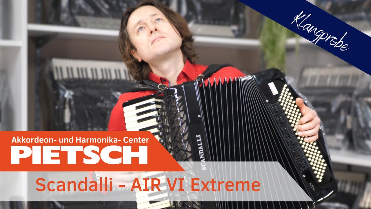 Akkordeon - Scandalli AIR VI Extreme - Klangprobe