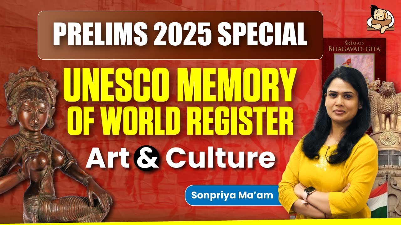 All About UNESCO Memory of World Programme| UPSC Prelims 2025| Sleepy Classes IAS