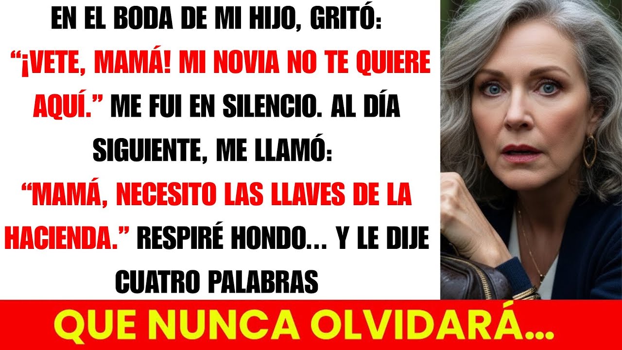 Mi Hijo Me Echó Del Matrimonio Por Culpa De Su Esposa. Pero Lo Que Dije Después... Nadie Lo Olvidará