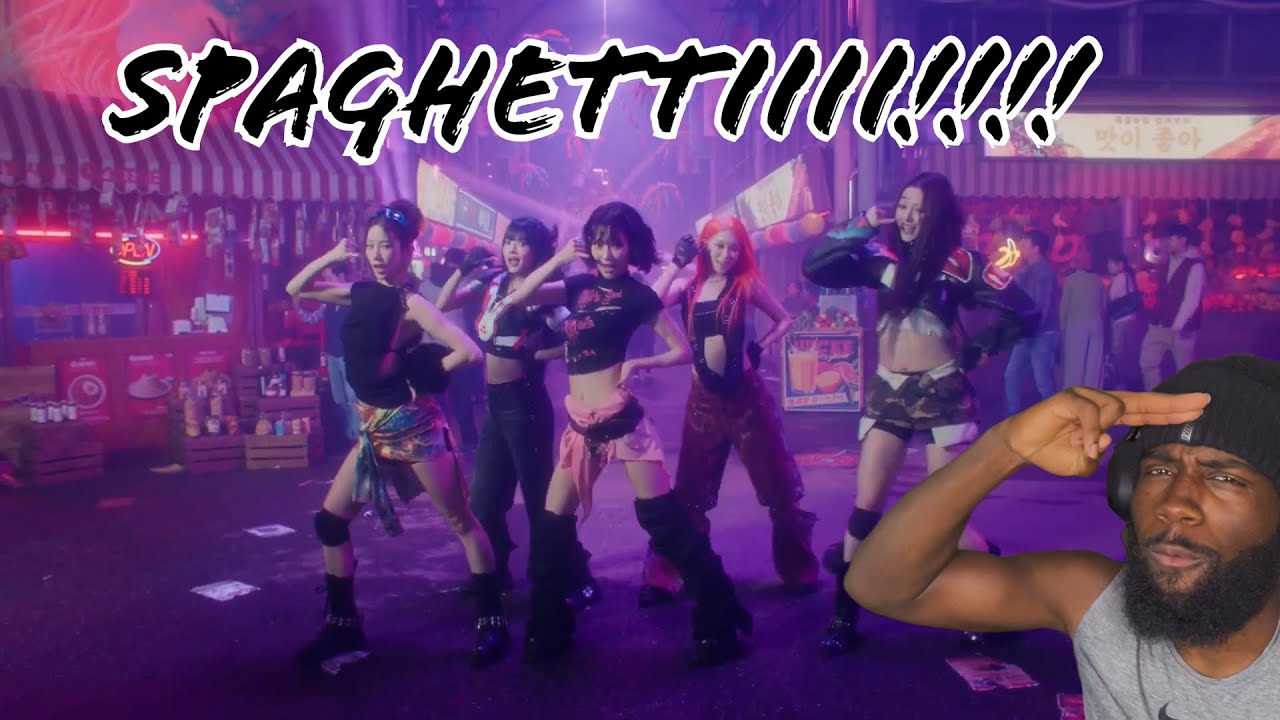LE SSERAFIM (르세라핌) ‘SPAGHETTI (Member ver.)' PERFORMANCE @ Uijeongbu Market Reaction!!!