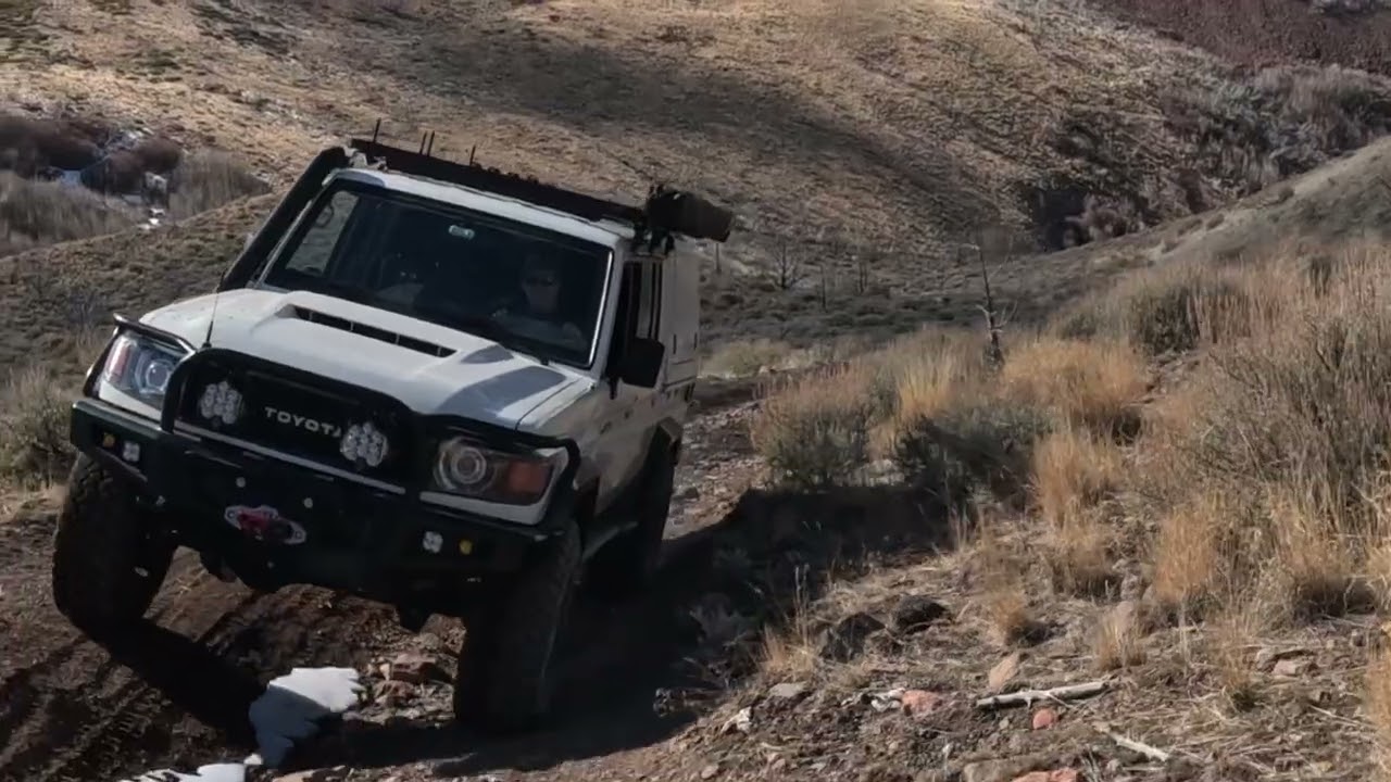 HDJ79 in 4wd low