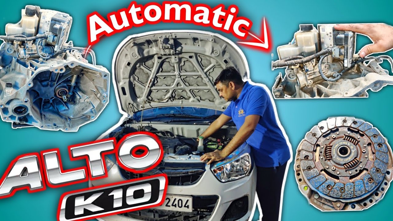 ALTO K10 AMT || Clutch, Transmission Oil Discharge Scan & General Service by Sajan Lal Car Mechanic