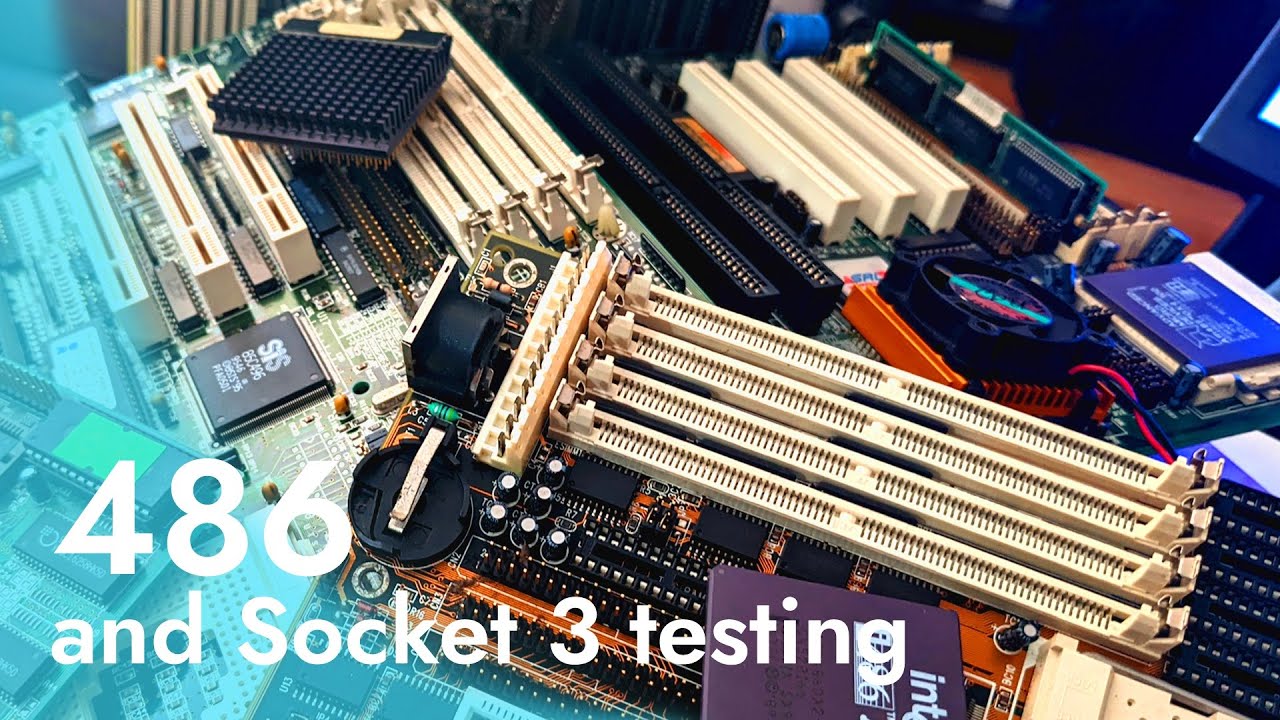 486 and Socket 3 testing