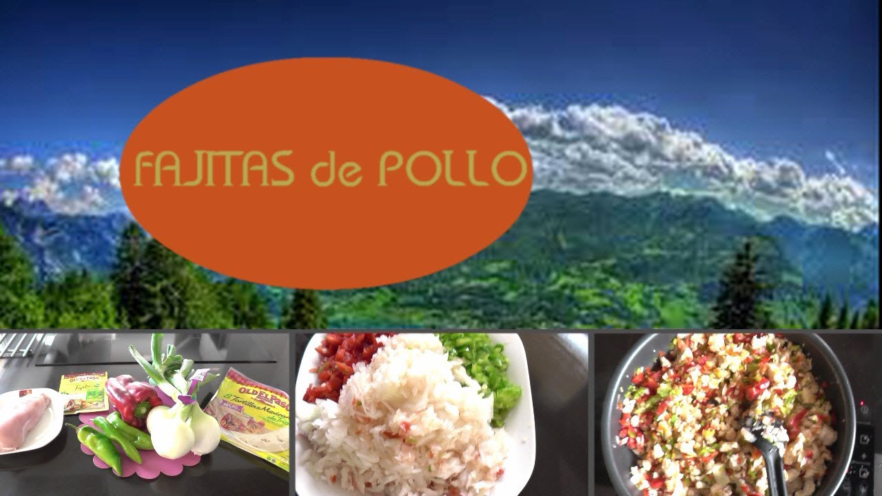 RECETA: Como hacer fajitas de pollo