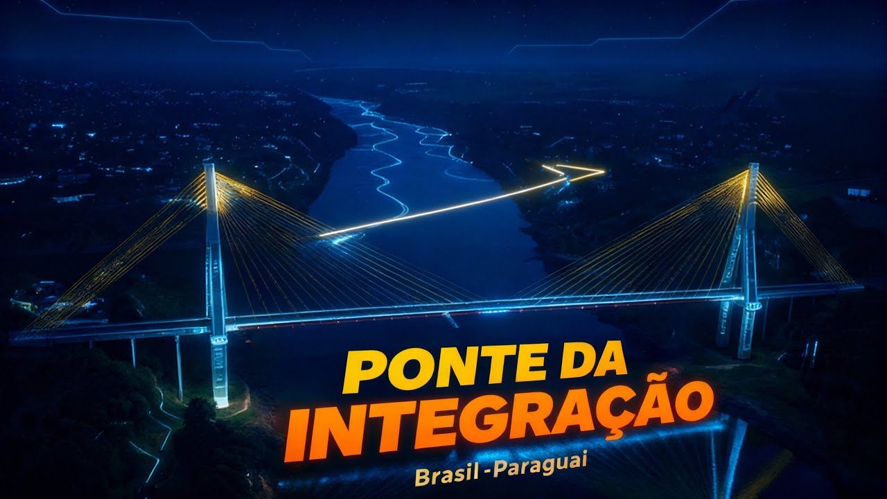 Por Que o Brasil Construiu Outra Ponte com o Paraguai? #paraguai #brasil #videoyoutube