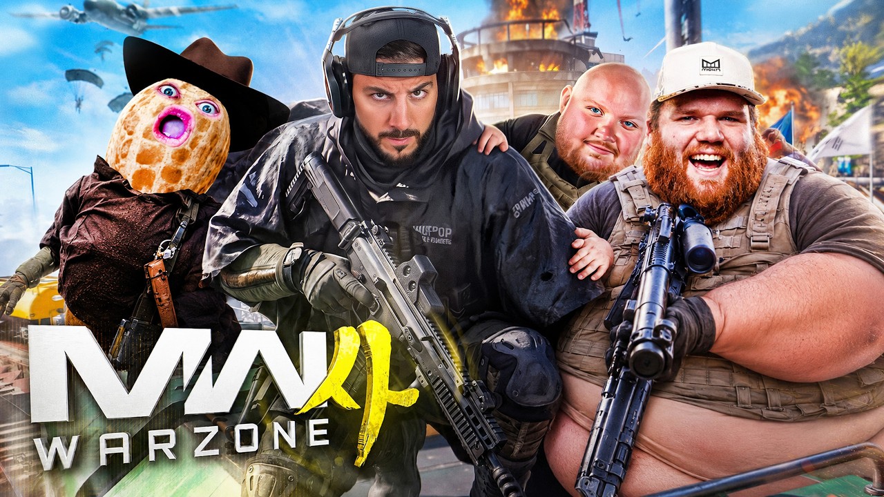 🔴 LIVE - THE *NEW* WARZONE MAP W/ THEBURNTPEANUT, TIMTHETATMAN & CLOAKZY!  🔥