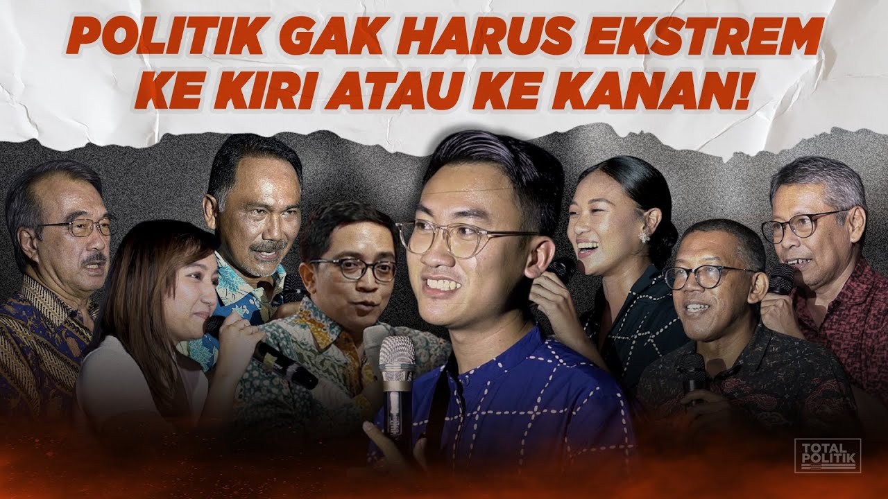 Politik Gak Harus Ekstrem Kiri Atau Kanan! Ft. Edbert Gani, Cania Citta Irlanie, Rizal Mallarangeng