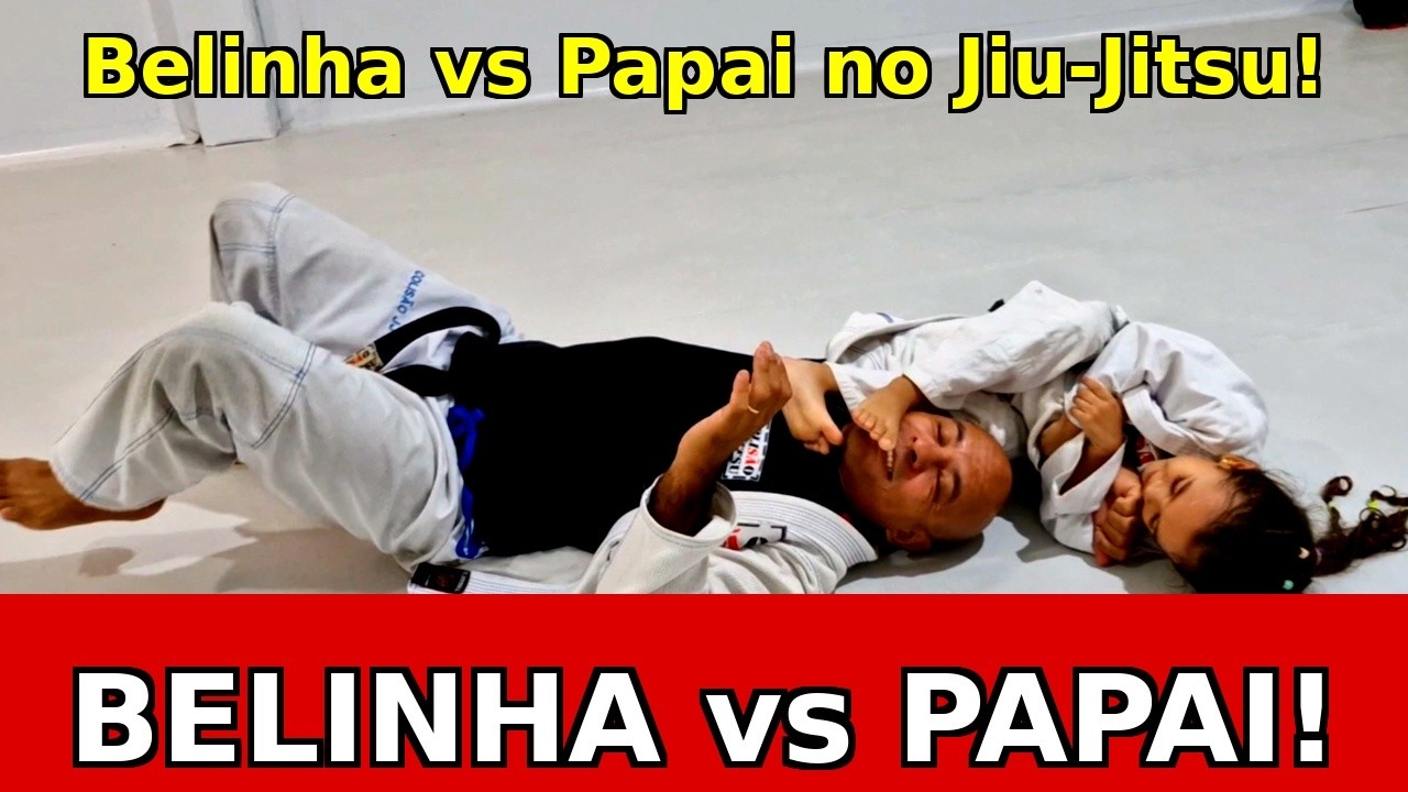 🥋 **Belinha vs Papai no Jiu-Jitsu! Quem ganhou essa luta?** 😱