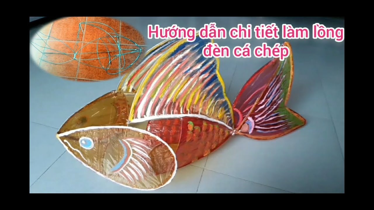 I made a Carp Lantern with a steel frame, How WONDERFUL !