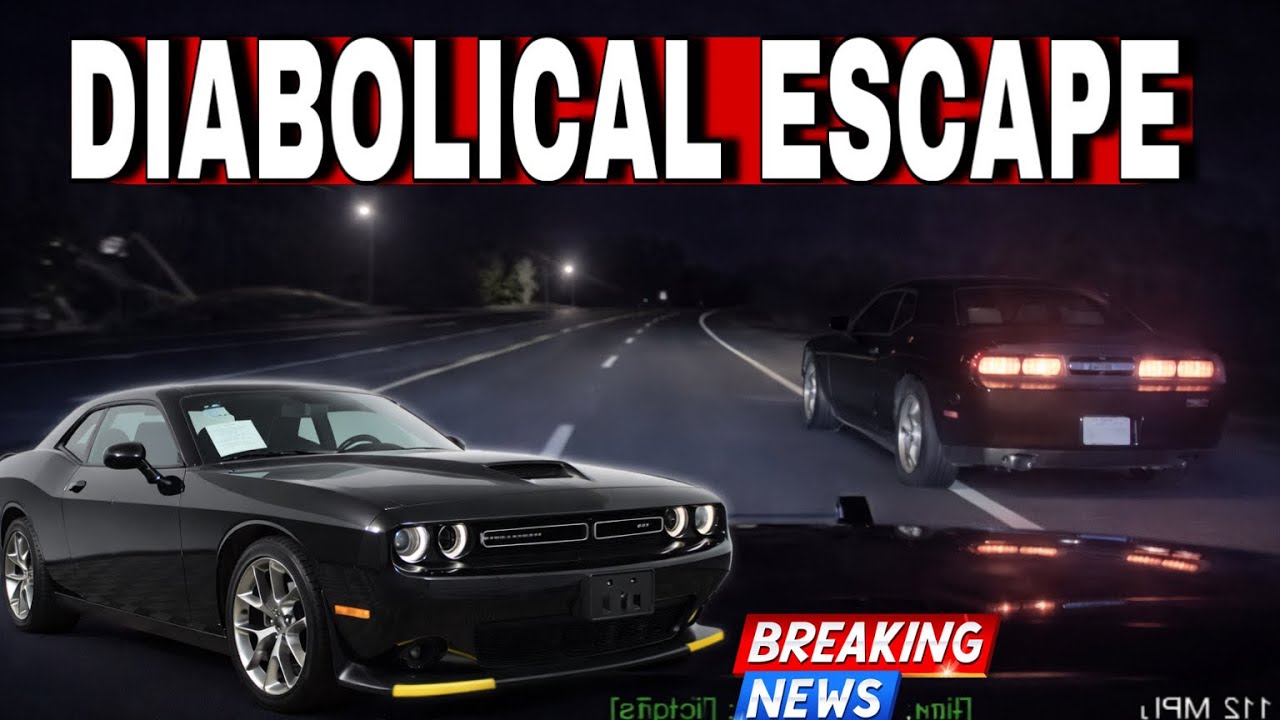 Arkansas Trooper DRAGGED in 140MPH Challenger High Speed Police Chase!