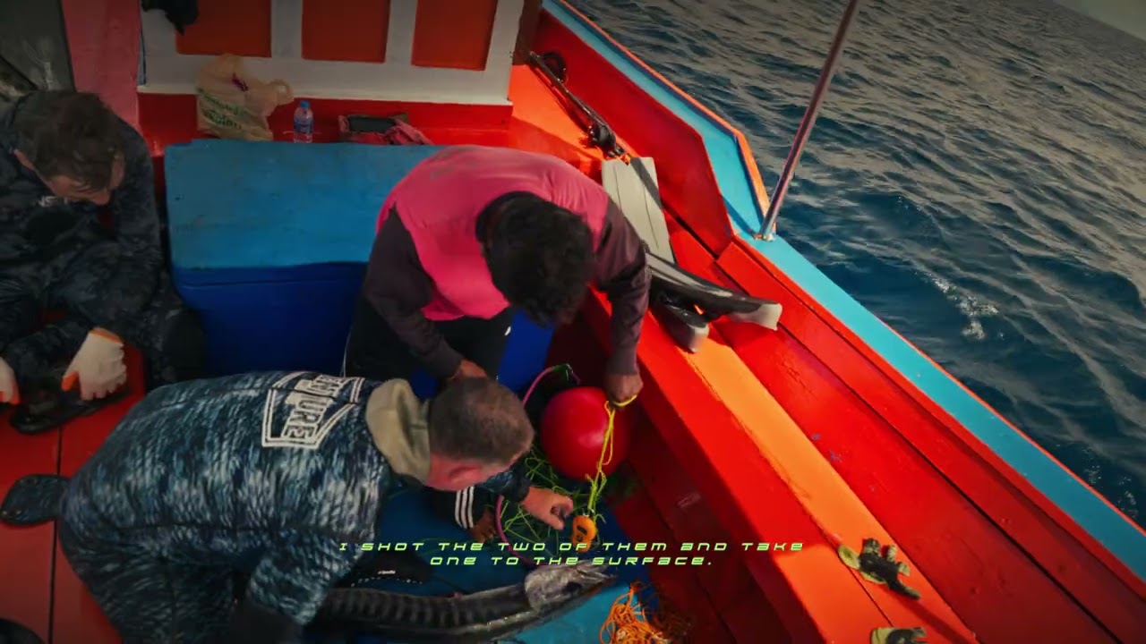 spearfishing in Thailand