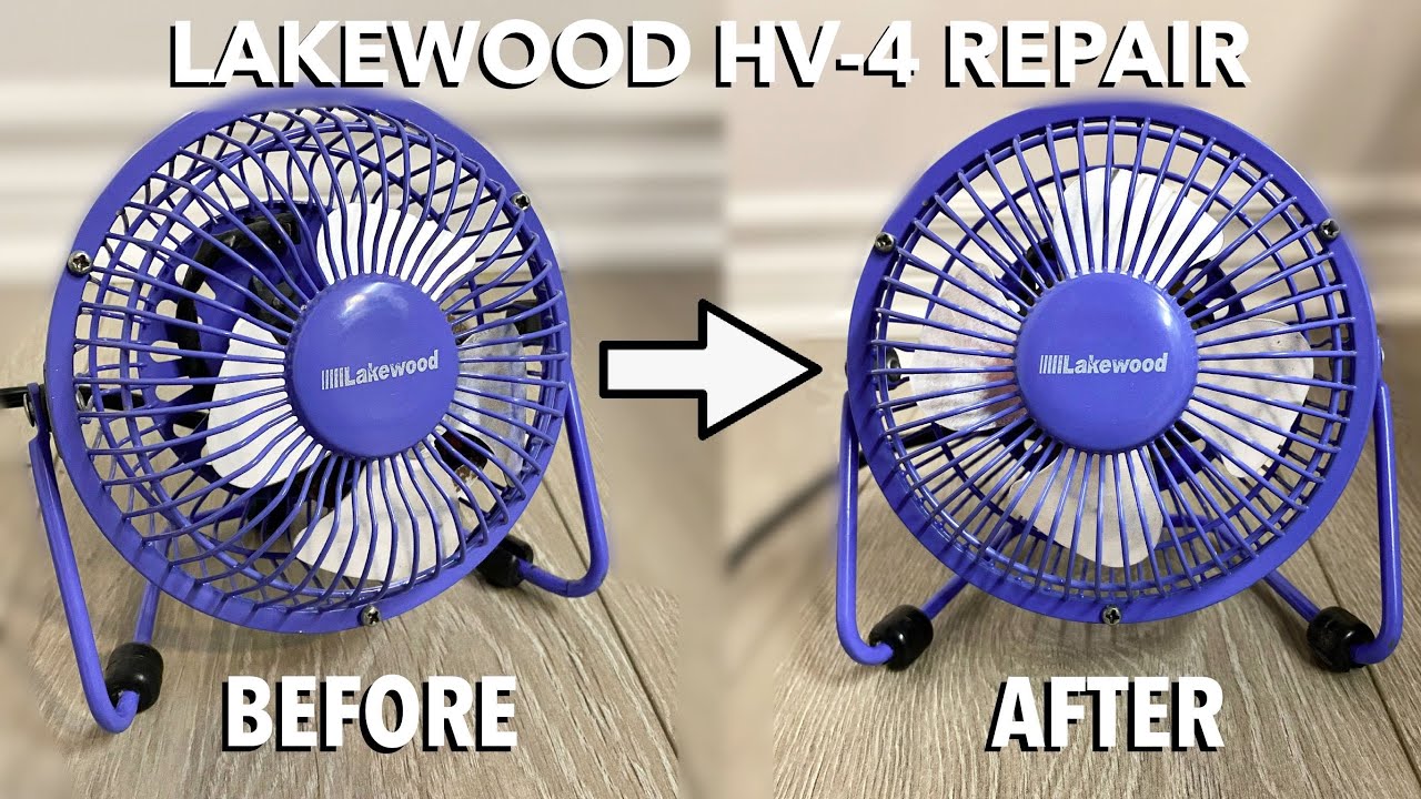 Lakewood HV-4 Fan | Repairing the Broken Motor