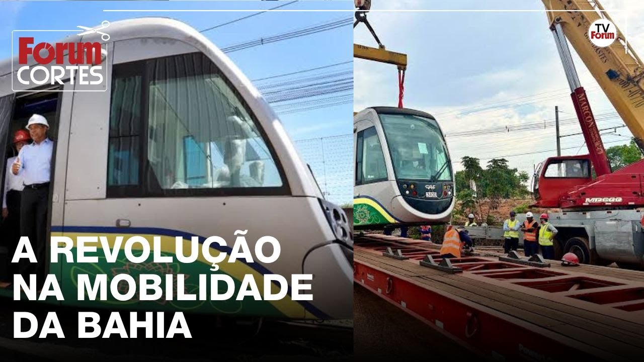 VLT da Bahia é uma das maiores obras de mobilidade do Brasil e será uma revolução no estado