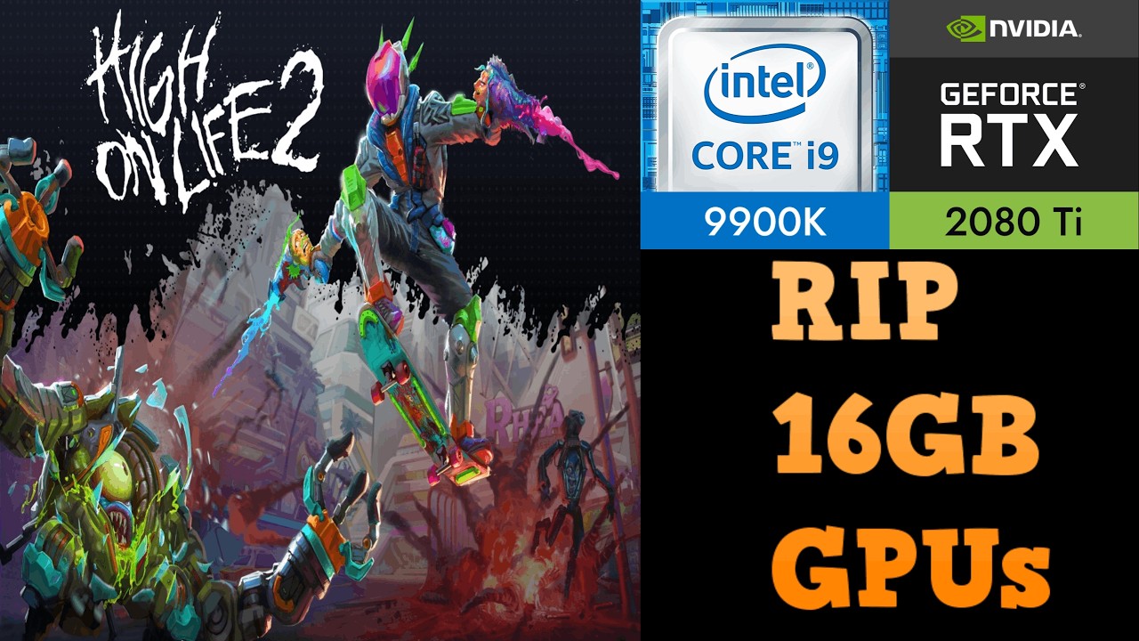 High on Life 2 RTX 2080Ti Frame-Rate Test