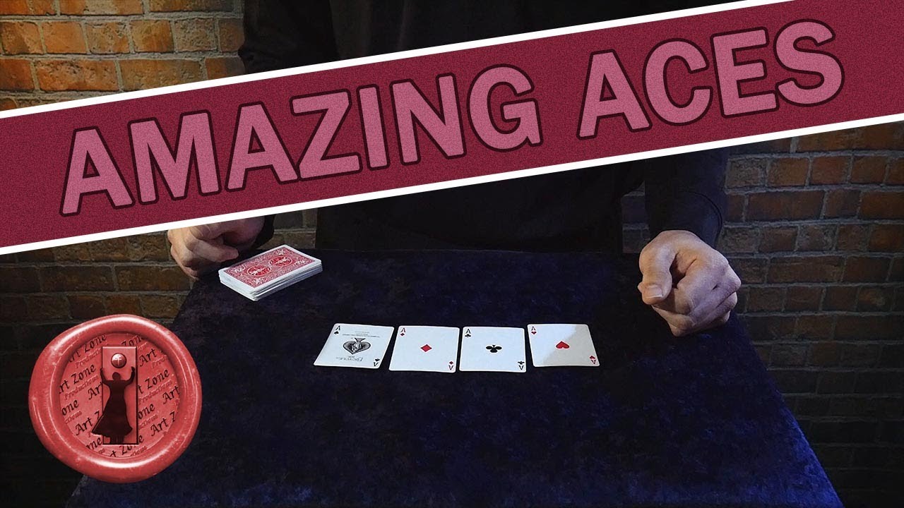 WORLD BEST card trick routine / My take on the McDonald Aces - My best ace routine yet