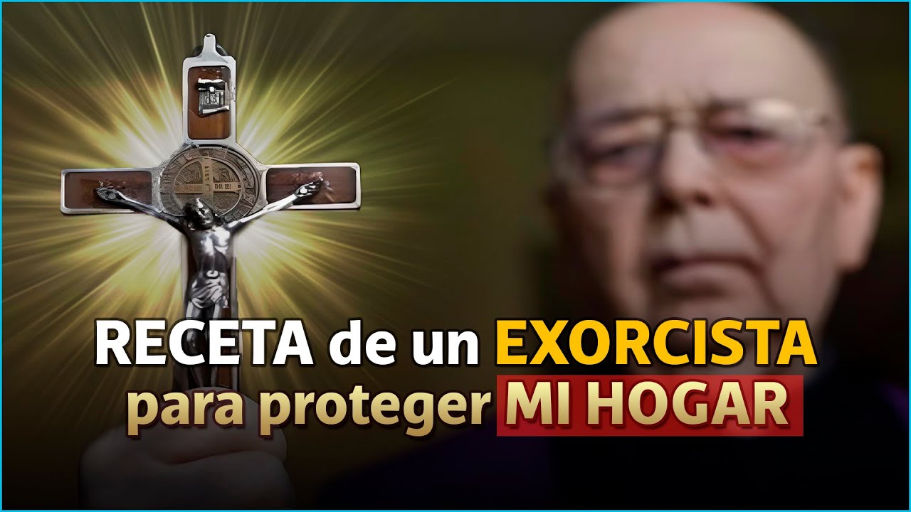 El padre Amorth da la RECETA para EXPULSAR al DEMONIO del Hogar con Fe en Jesucristo