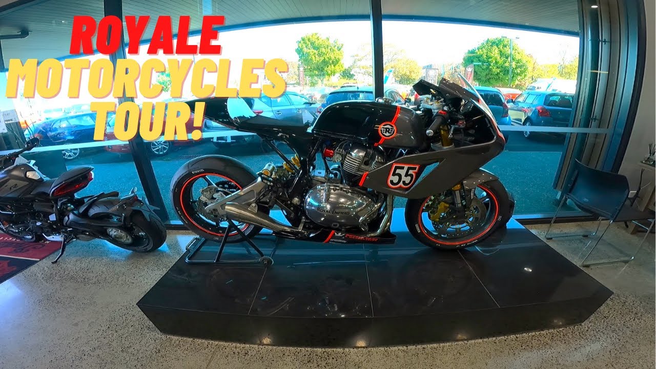 ROYAL ENFIELD CUSTOM SHOP TOUR | Home Of The GT 650 Race Bike!