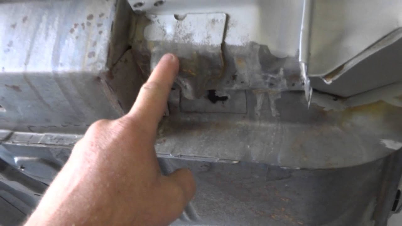 1964 Impala floor pan removal video 1