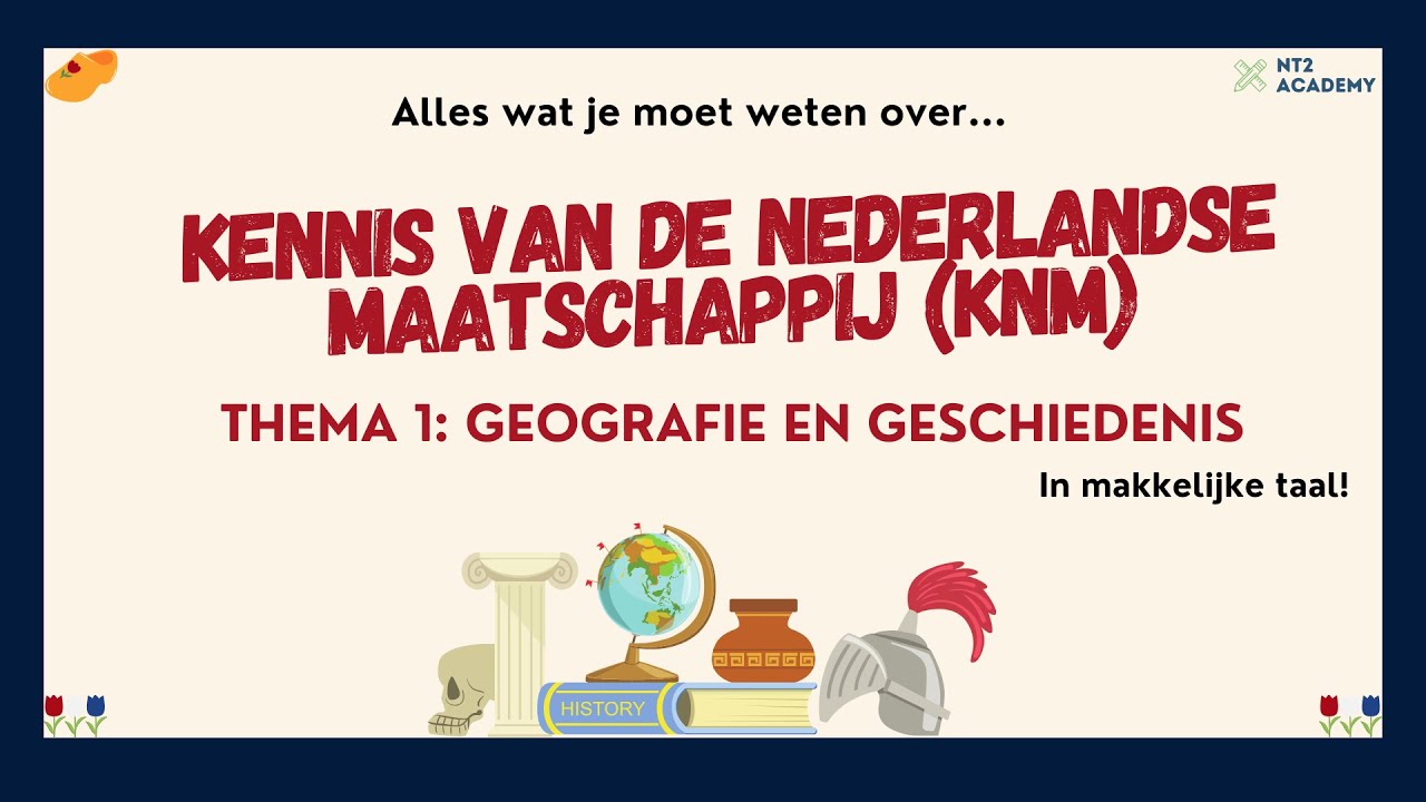 Kennis van de Nederlandse Maatschappij 2025 (KNM examen)  - THEMA 1: geografie en geschiedenis! #knm