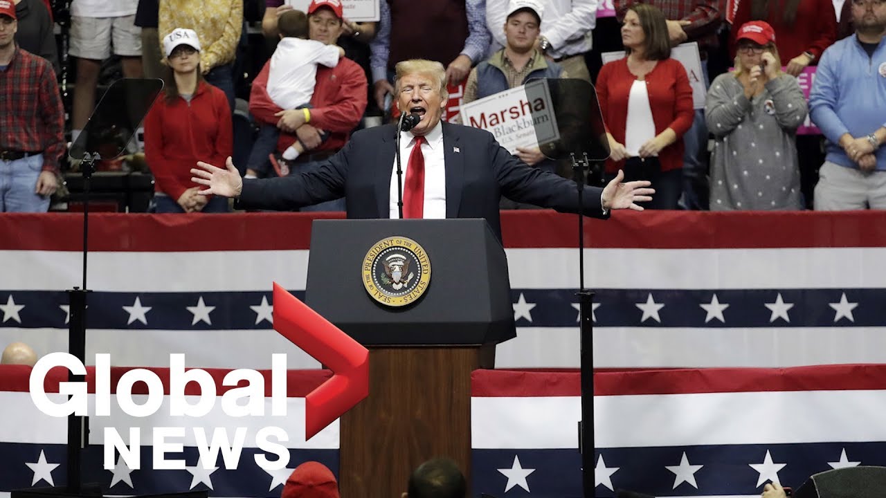 Trump rallies for Republicans in Tennessee to keep senate seat in GOP hands