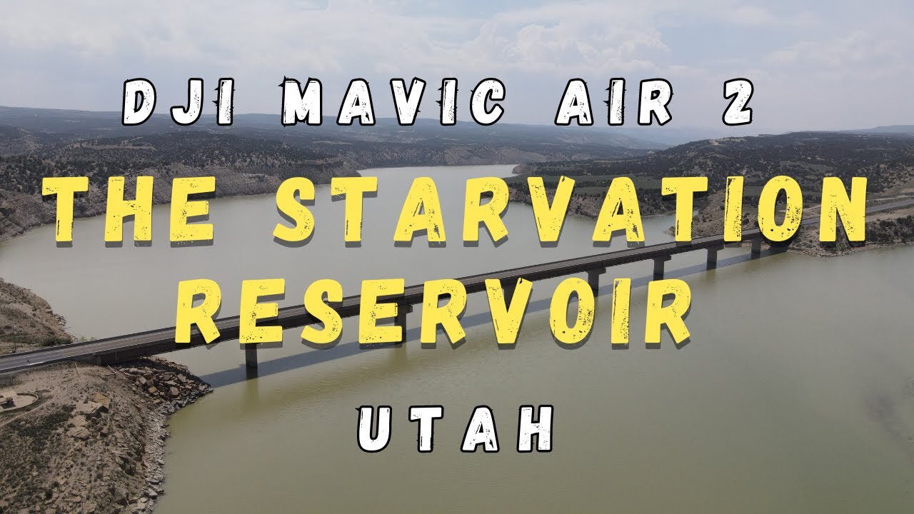 DJI Mavic Air 2, Flying The Starvation Reservoir In Utah.