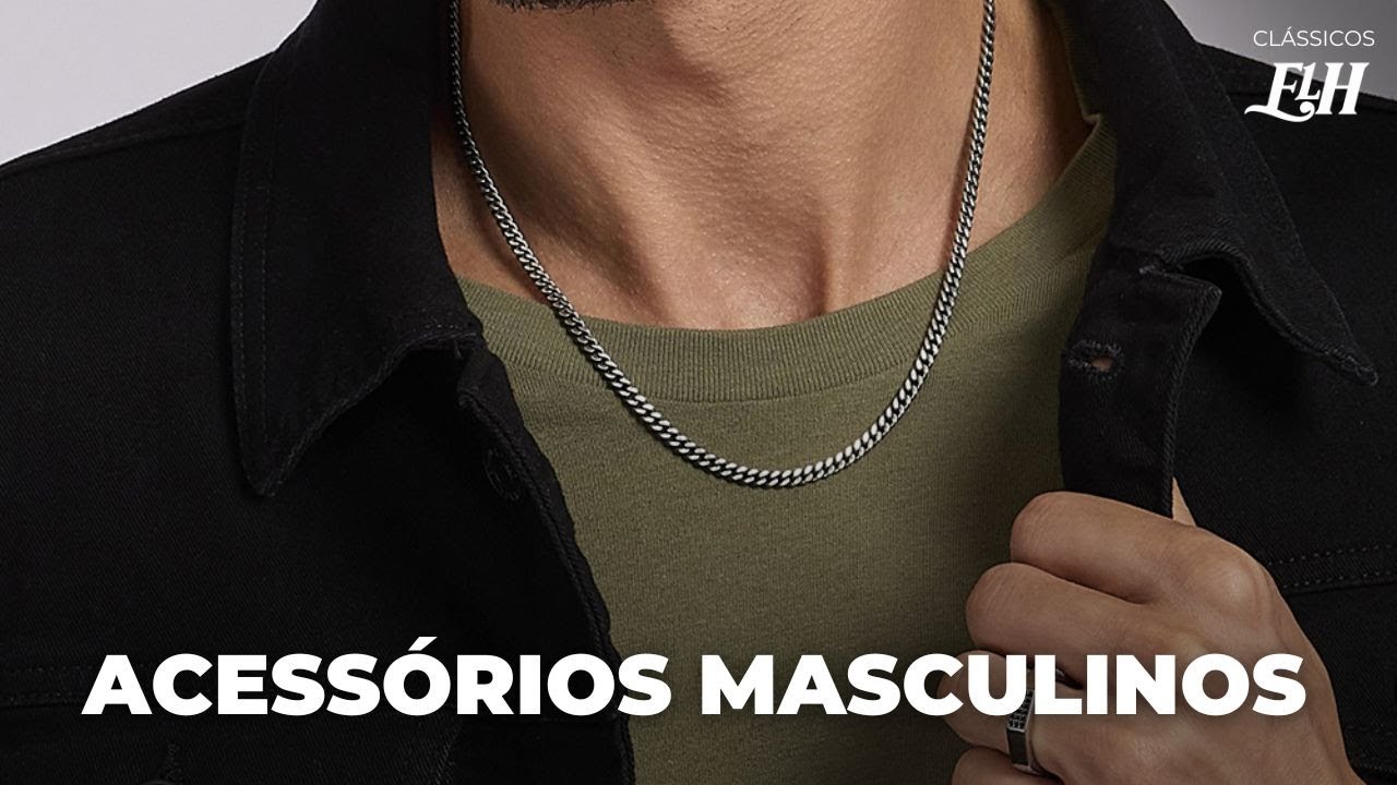 Os ACESSÓRIOS MASCULINOS que você tem que ter