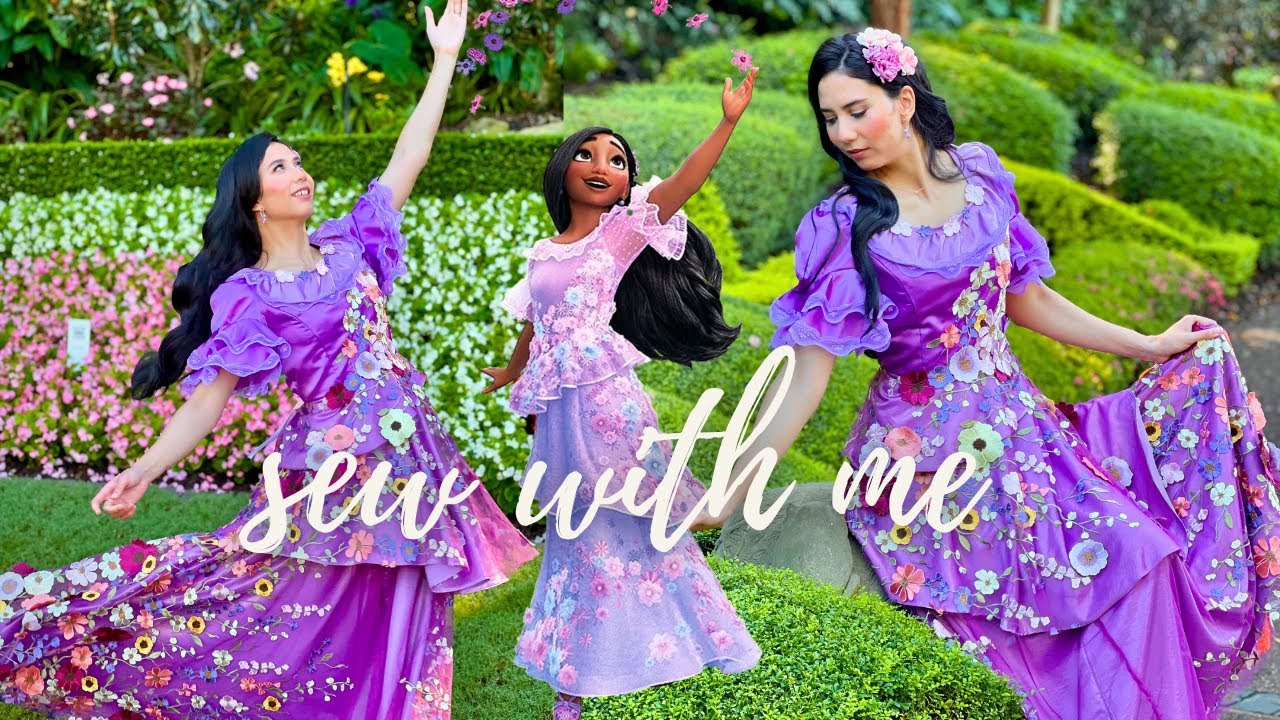 Making Isabela Dress from Disney's Encanto | Sew With Me