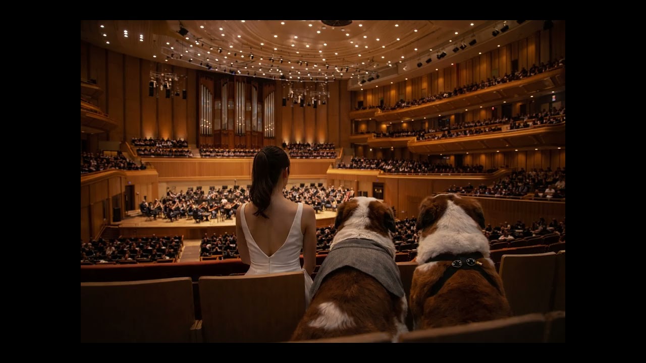 A Joyful Night at the Concert with Cute Puppies | Mozart