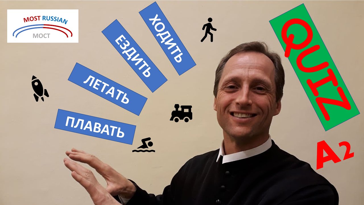 Übungen zu Verben der Bewegung 1 | Einfach Russisch lernen mit Pater Sebastian