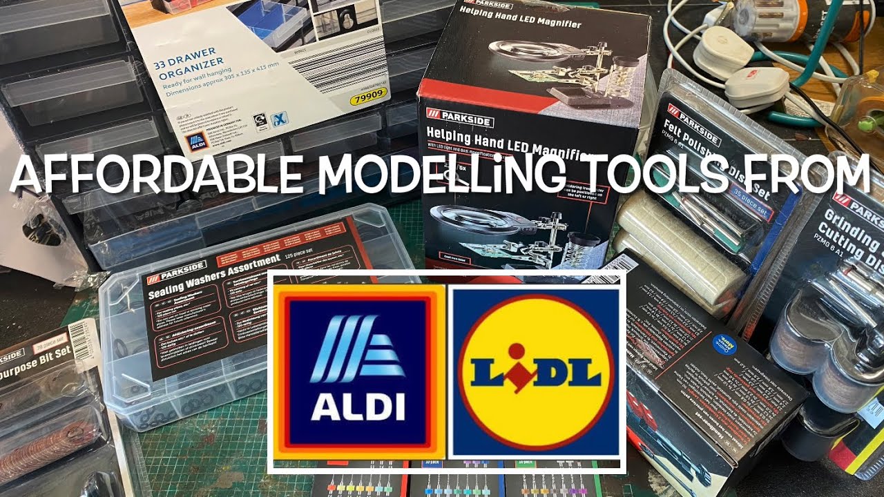 Affordable modelling tool finds from Aldi and Lidl.