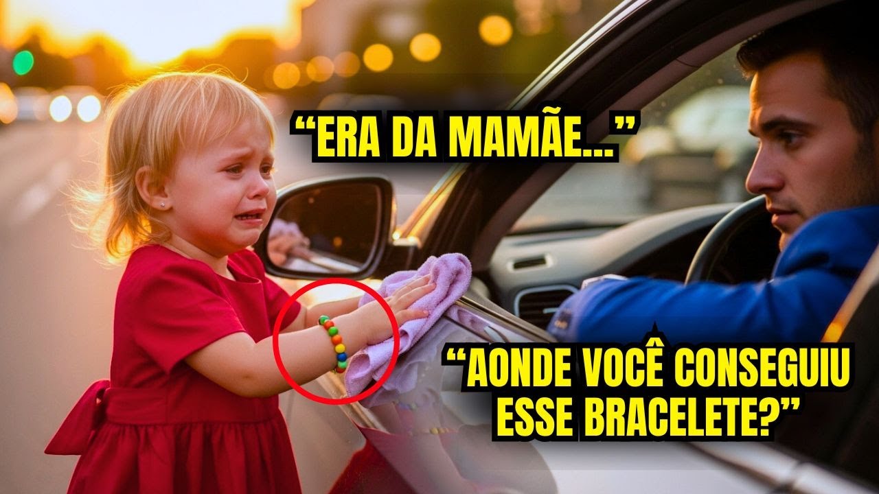 MENINA POBRE LAVA CARRO DO MILIONÁRIO POR MOEDAS - MAS QUANDO ELE VÊ SEU BRACELETE...