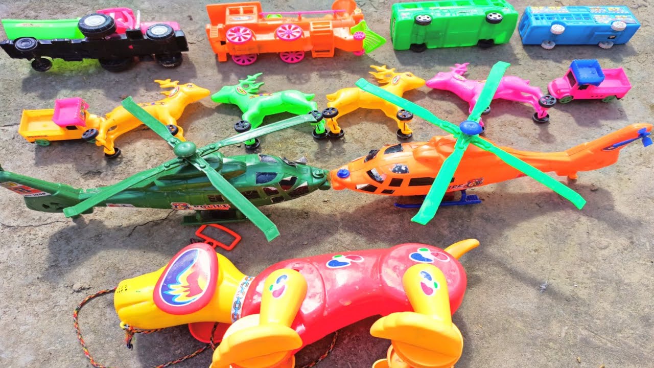 gadi wala cartoon, autorickshaw wala cartoon | toy helicopter ka video | cartoon video | DILWAR TOYS