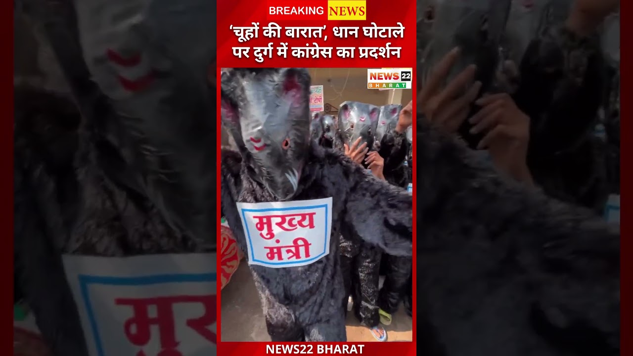 CG News, Durg News, Dhan Ghotala, Congress Protest, Chhattisgarh Politics, Rice Scam